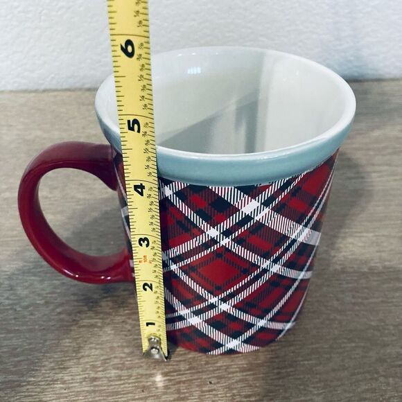 Large Christmas Reindeer Sleigh Rides Ceramic Mug Cup - Picture 2 of 2